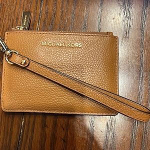 Michael Kors Leather Wristlet